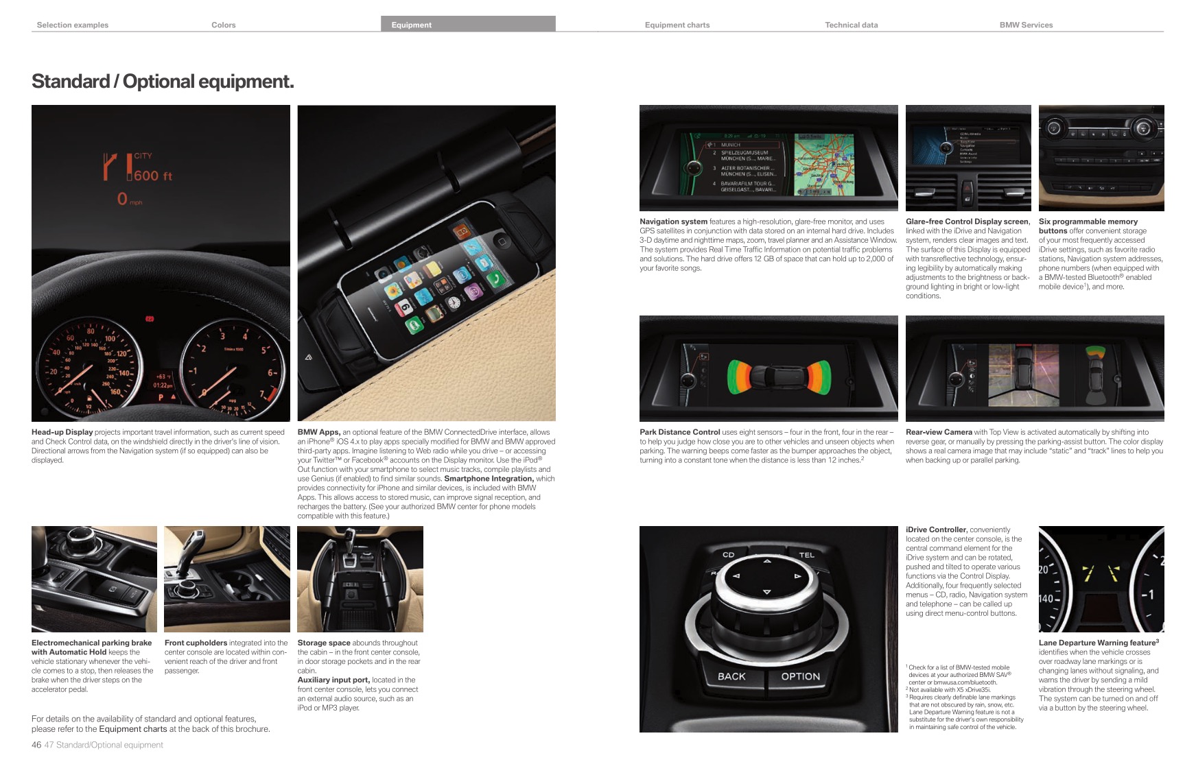 2012 BMW X5 Brochure Page 22
